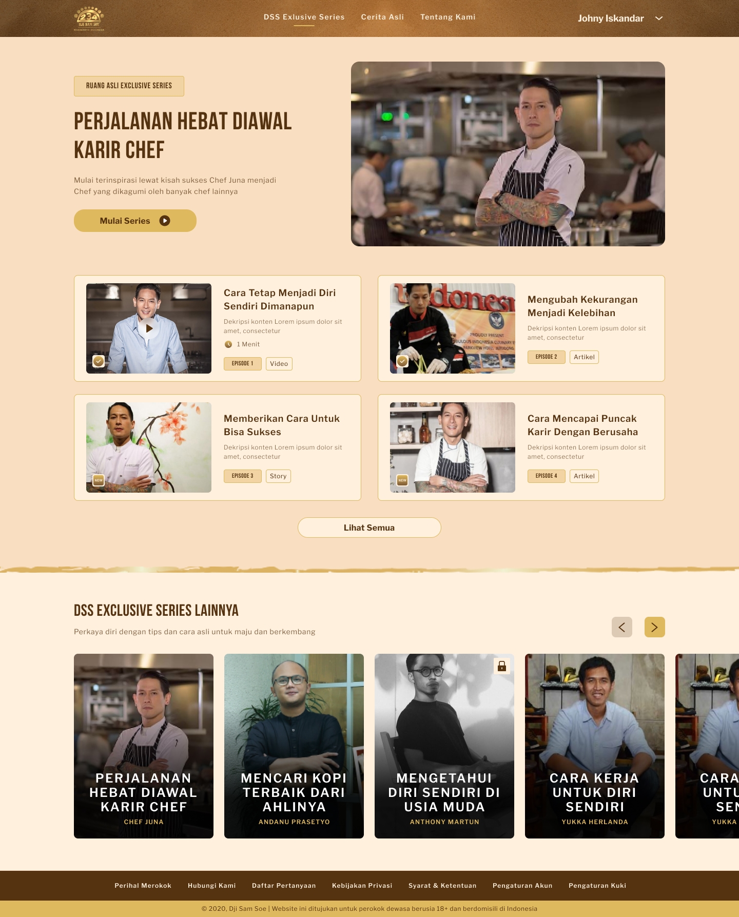 Series Page