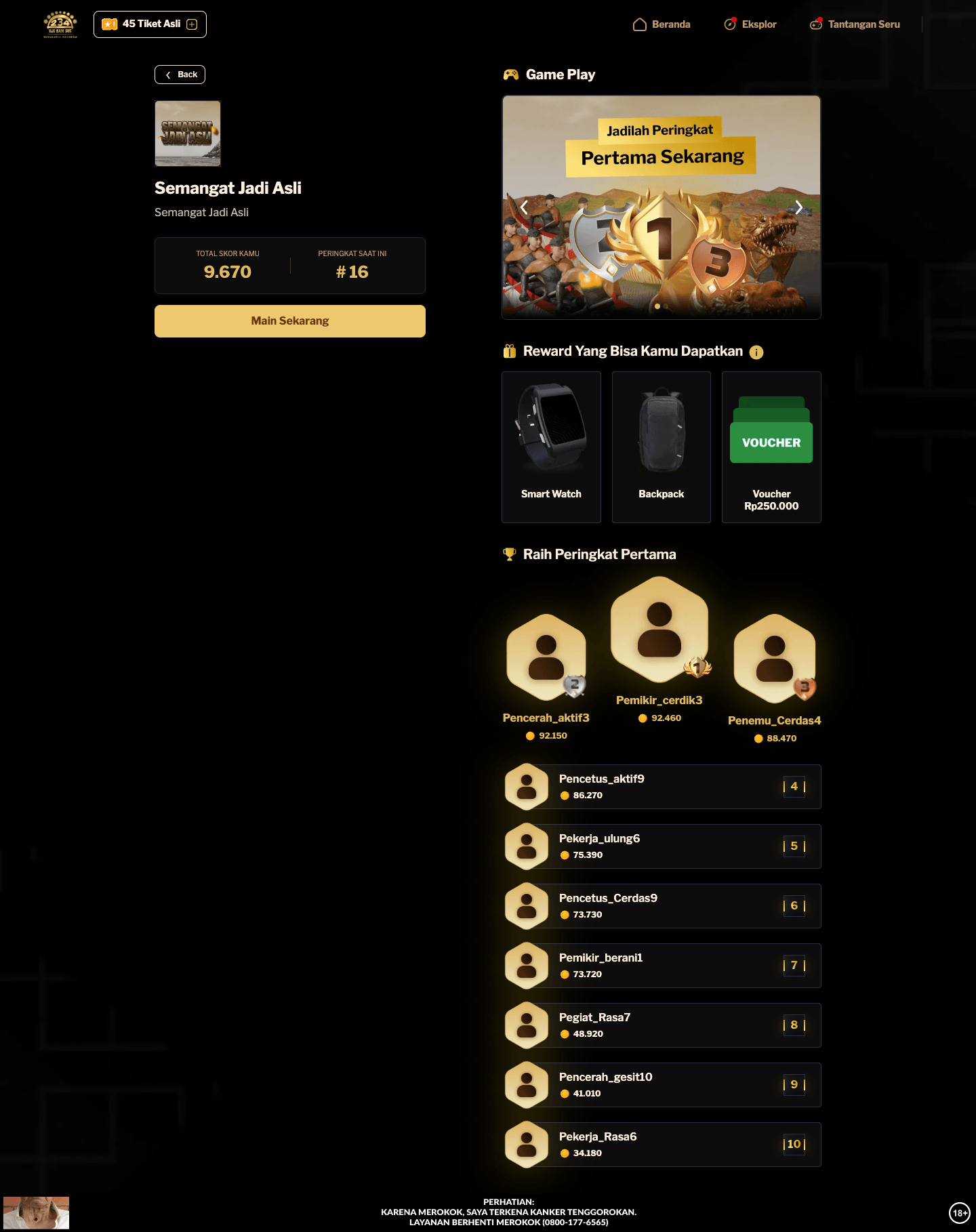 Tantangan Seru Competition