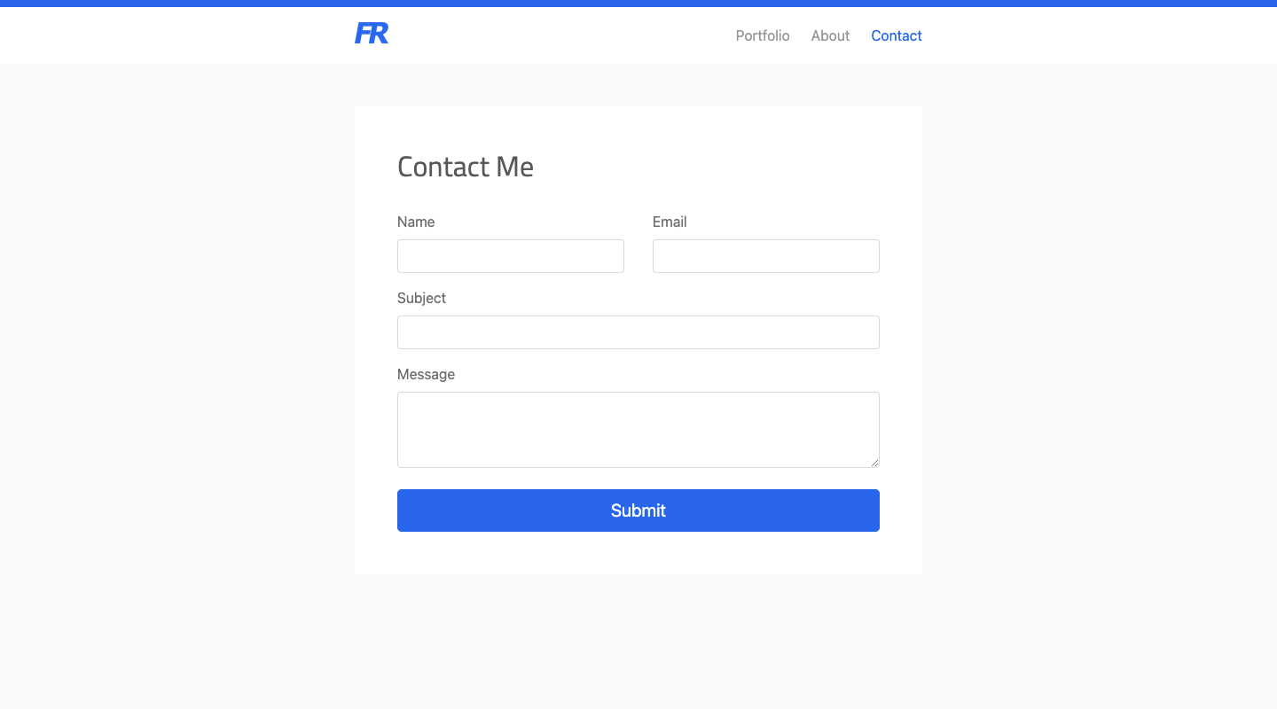 Contact Form