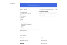 Fr Address Book For Woocommerce
