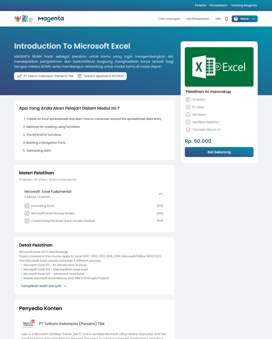 Learning Management System