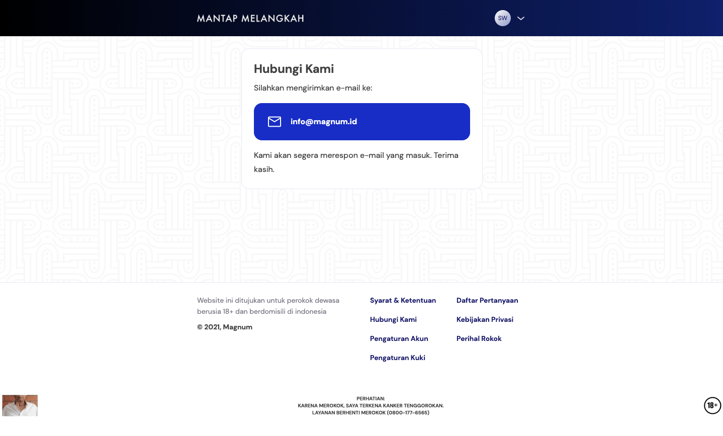 Contact Page