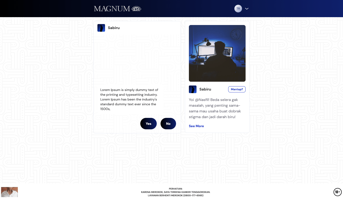 Submission Page