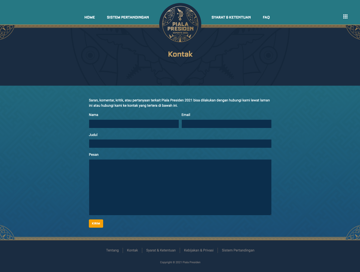 Contact Page