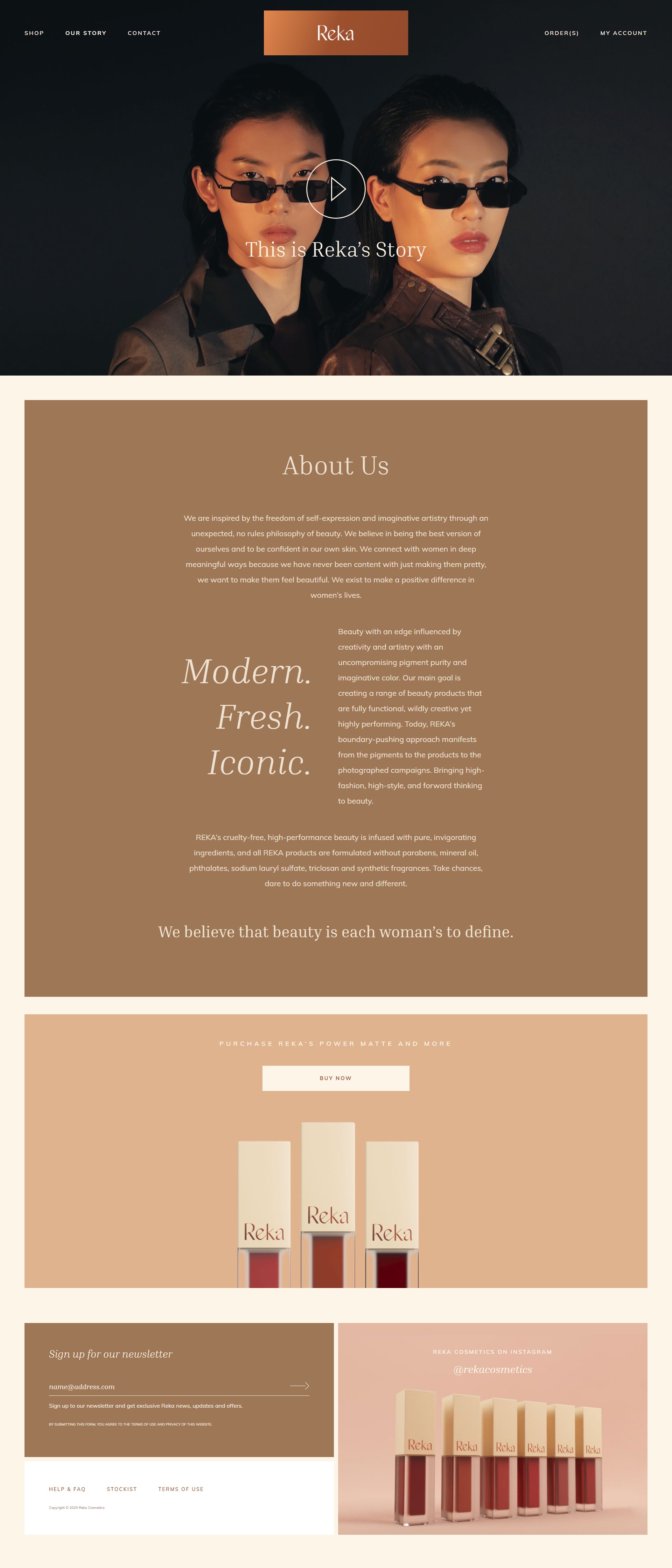 About page